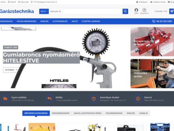 Garázstechnika.hu 